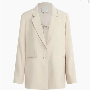 New with Flaw ~ Favorite Daughter THE ALEXIS BLAZER XS Beige